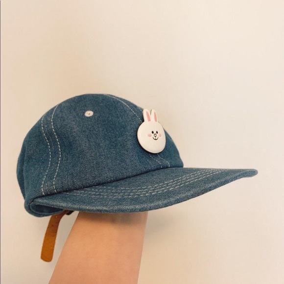 Line friends Denim Cap - Picture 2 of 5